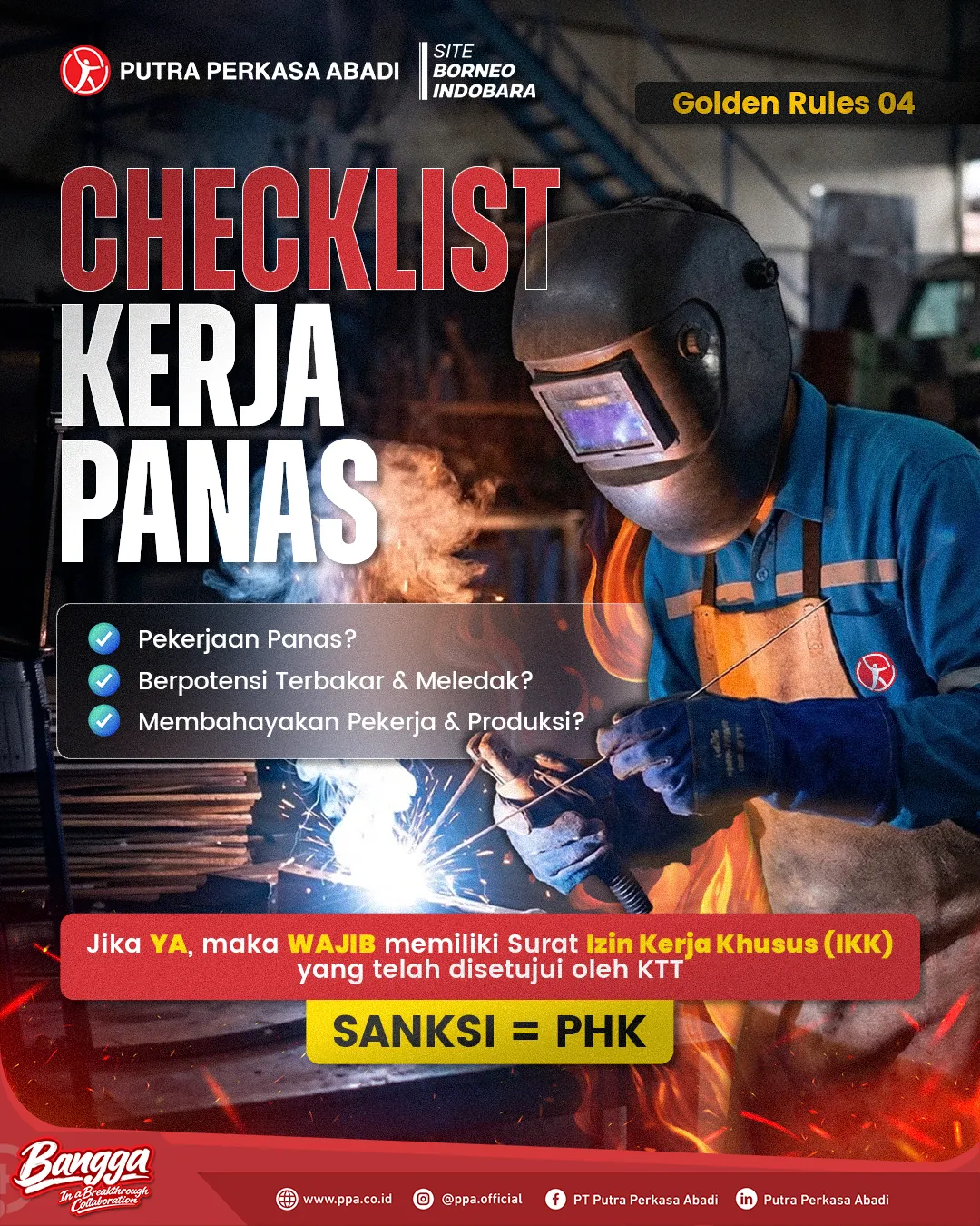 Checklist Kerja Panas: Pastikan Aman Sebelum Memulai